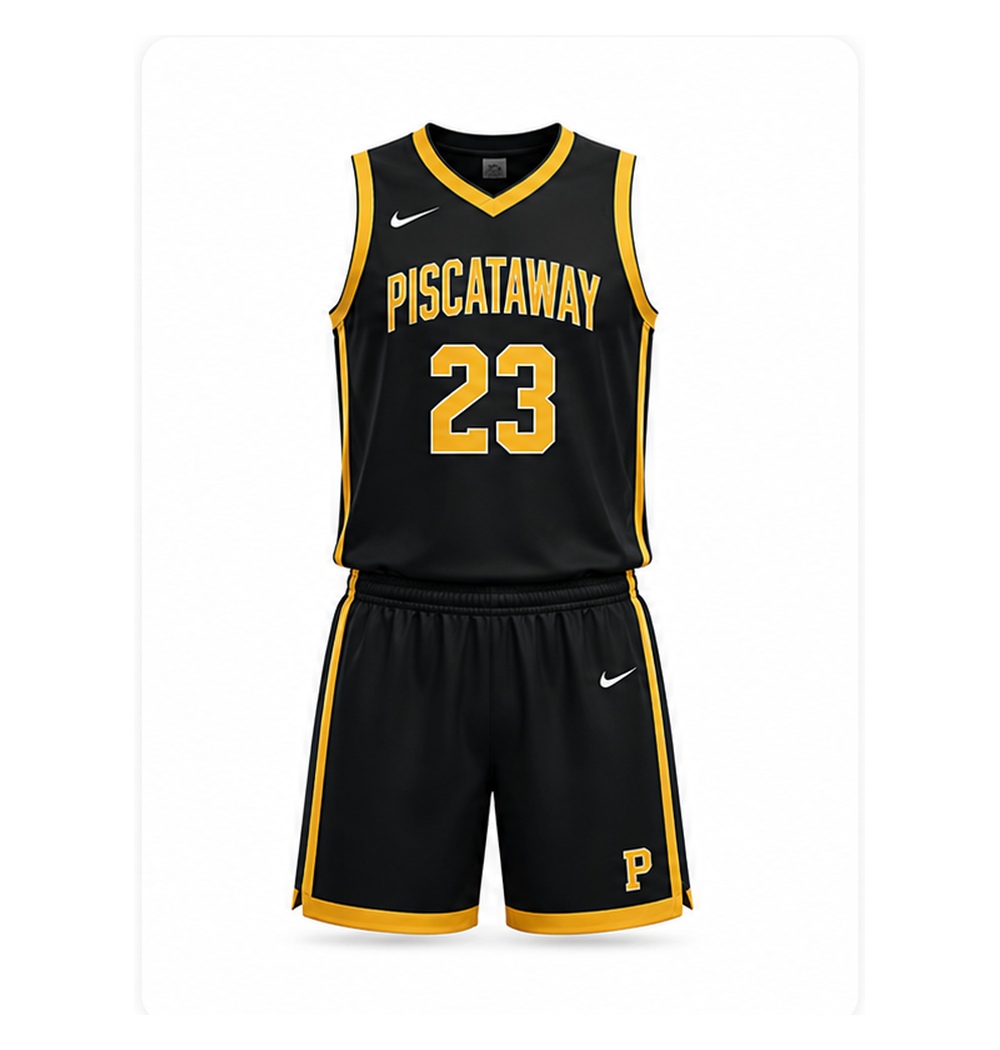 Basketball uniform sample