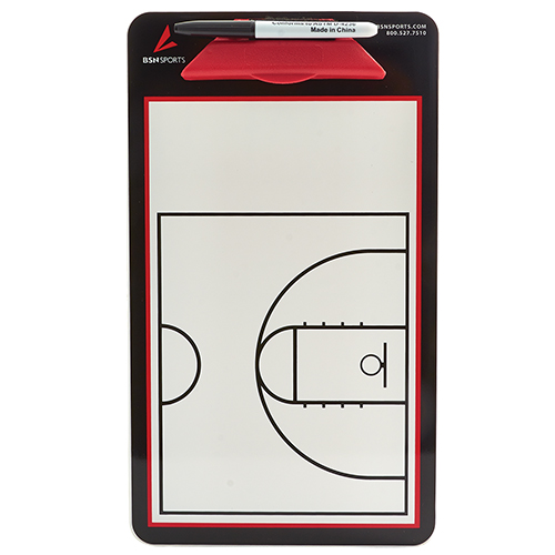 Double-sided basketball coach board