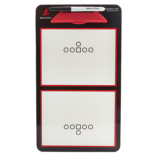 Double-sided football coach board